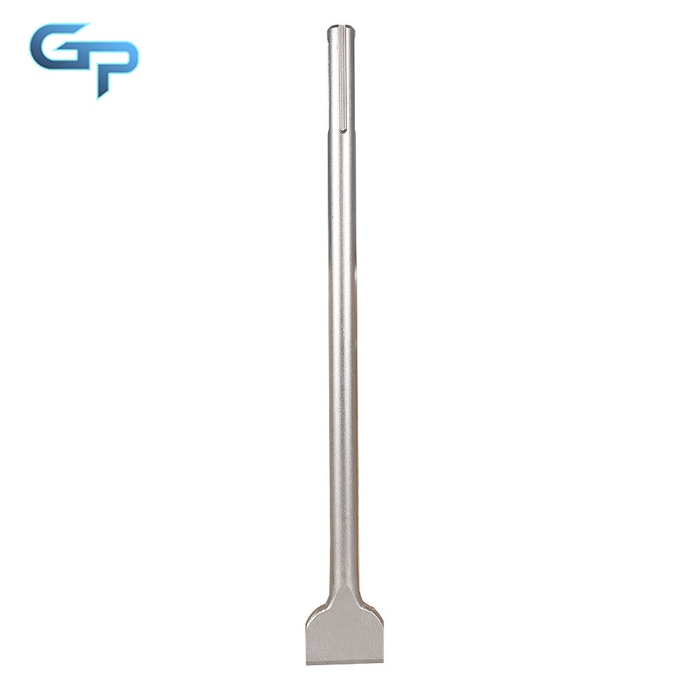 3 Pcs SDS Max Bits Set 16 Inch Long-Point Chisel Scaling Chisel Flat Chisel