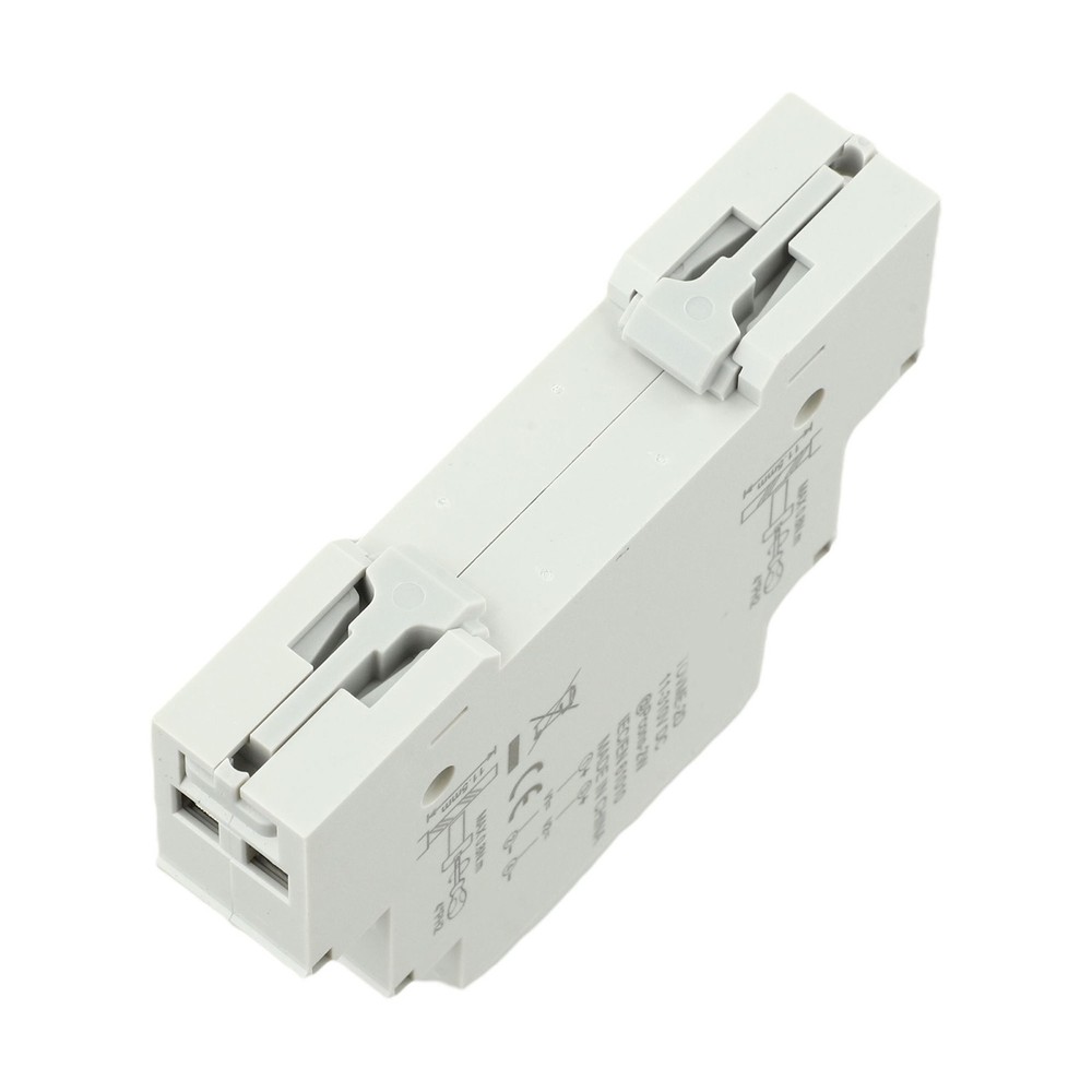 Compact For Din Rail Mountable Voltage Meter with LED Display for DC Use