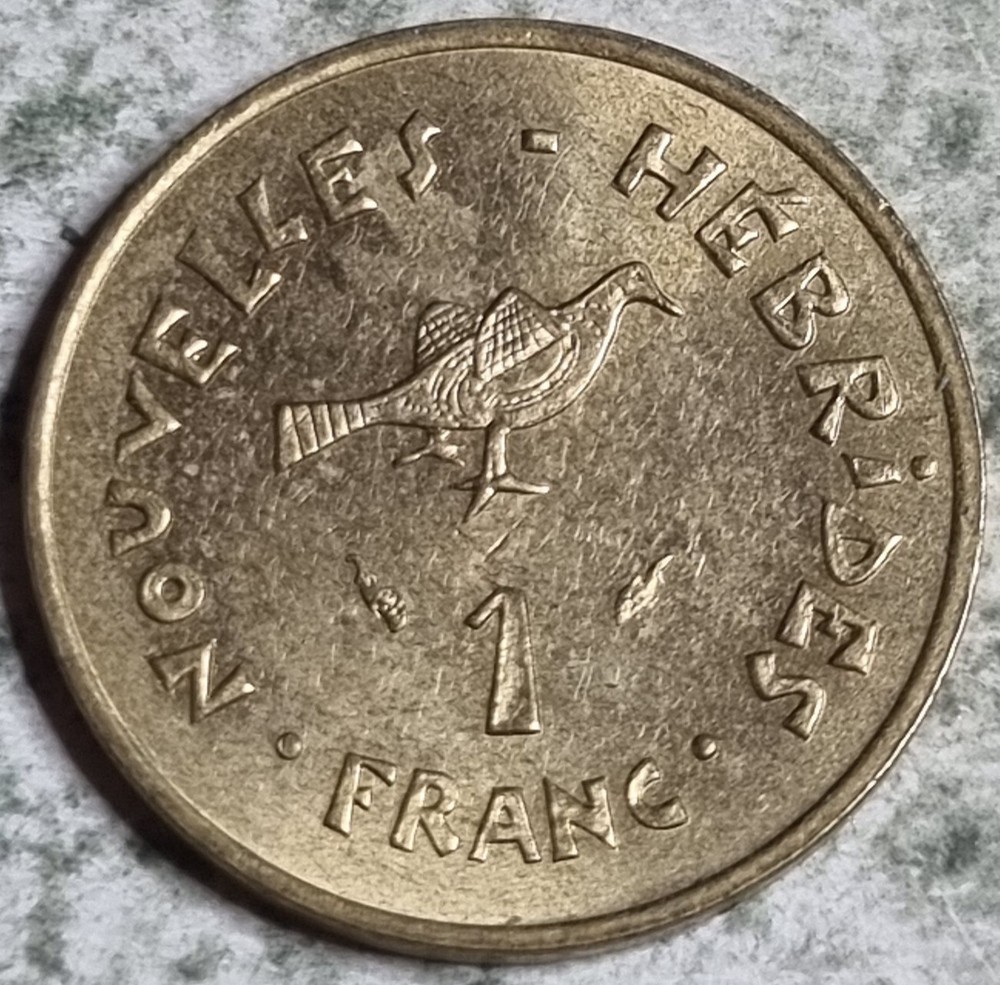 New Hebrides 1982 1 Franc