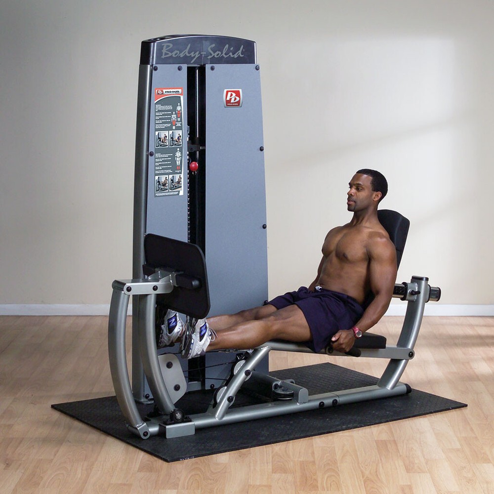 Body-Solid ProDual Leg Calf Press Machine with 210 lb. Stack