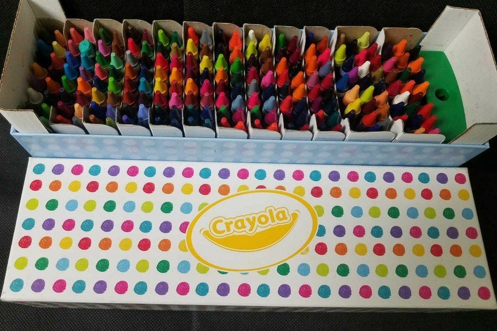 208 Crayola Crayons With Sharpener Coloring Pages 2018 Binney & Smith