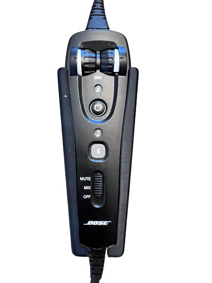 Bose A20 Aviation Headset Controller Holder/Cradle SUCTION CUP NOT INCLUDED