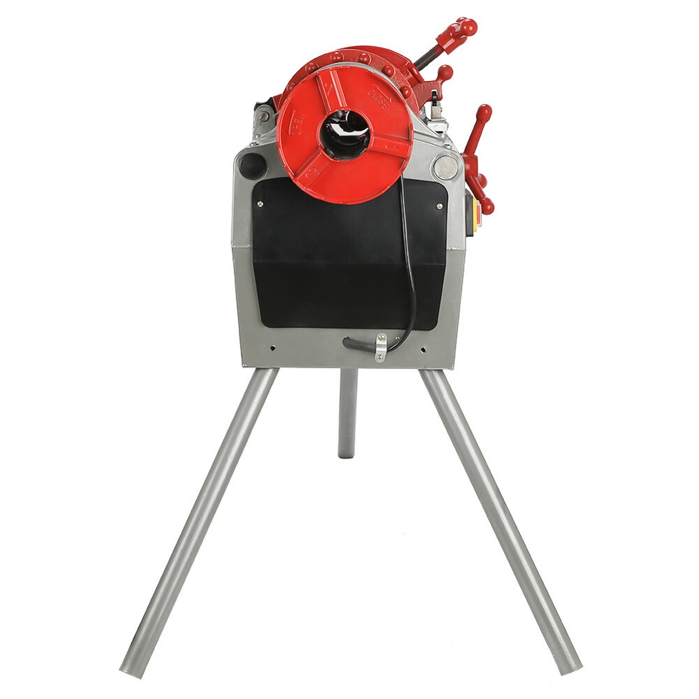 Electric Pipe Threader Pipe Threading Machine 110V 750W 1/2"-2" Threading Cutter
