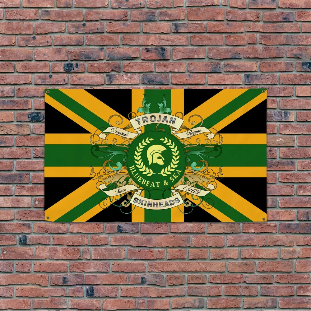 Trojan Skinheads 5x3ft Banner