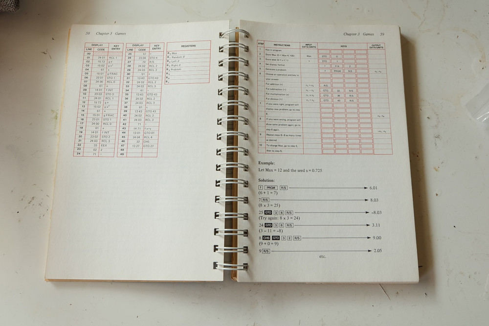 Hewlett-Packard Applications Programs manual for HP-25 calculator