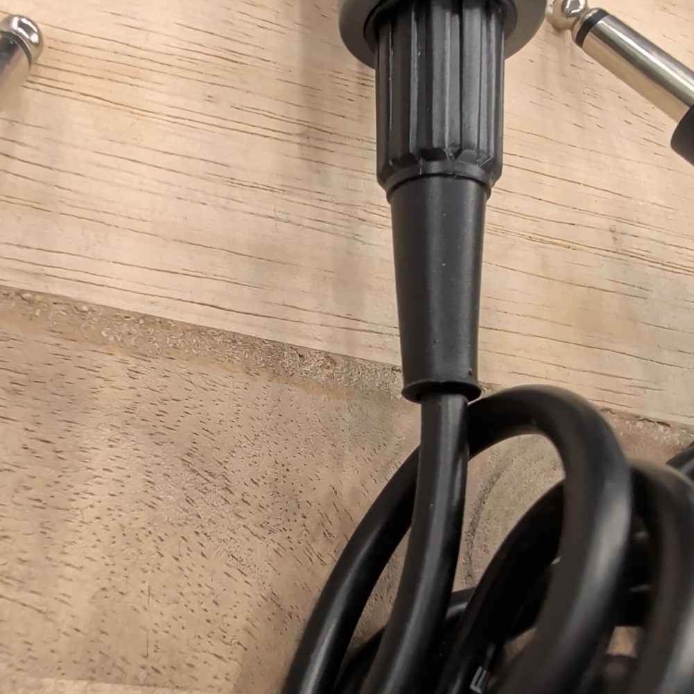 Singing Machine Wired Microphone Karaoke Tip Sleeve TS Plug Mic Black Grey