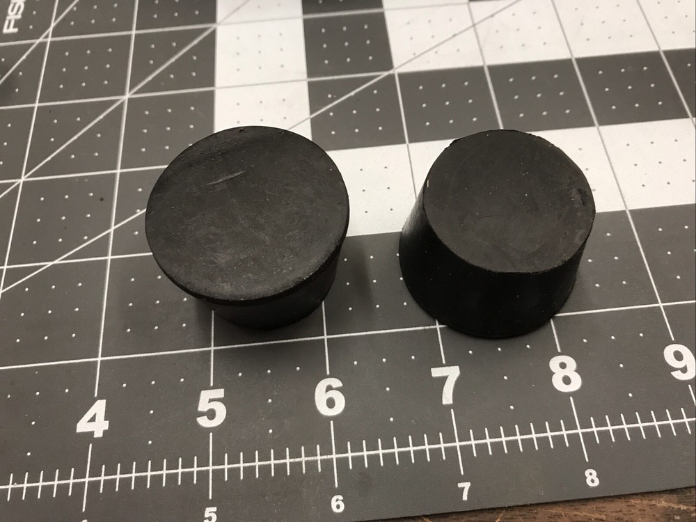 Box of 2 #8 Solid Rubber Stopper 1-5/8”.   52038-A-B