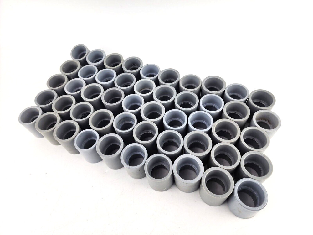 50pcs NOS Cantex 3/4" PVC Rigid Conduit Coupling Fitting Electrical