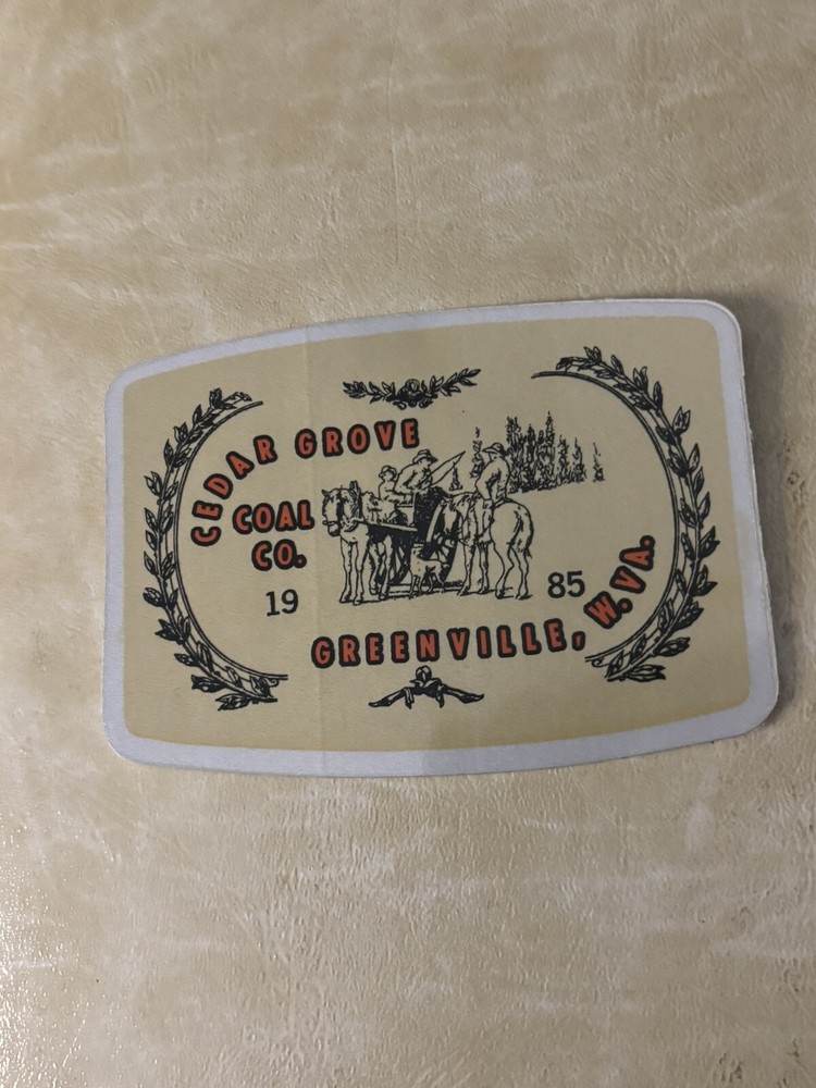 COAL MINING STICKERS Nice Older Coal Company