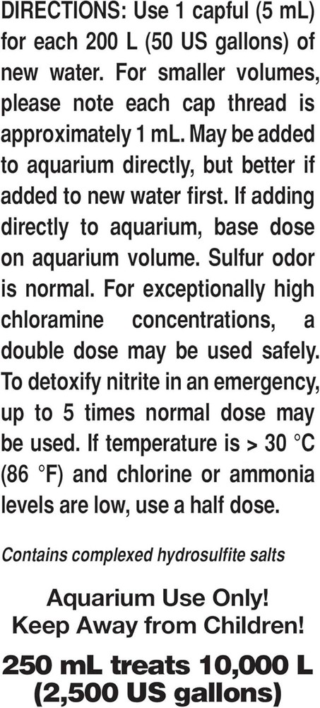 Aquarium Water Conditioner