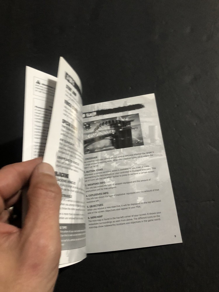 just cause 2 xbox 360 Manual Only