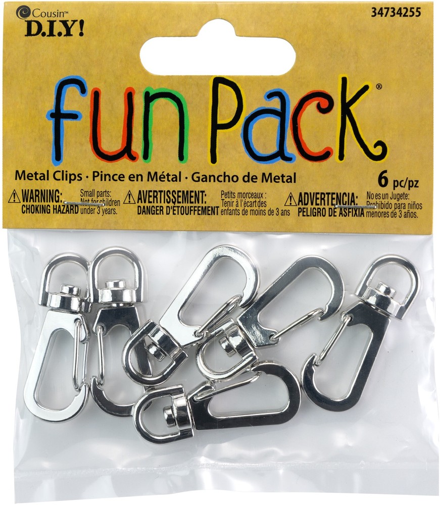 CousinDIY Metal Clips 6/Pkg
