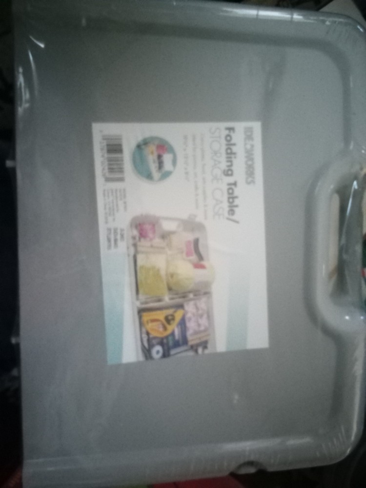 Idea Works Folding Table/Storage Case