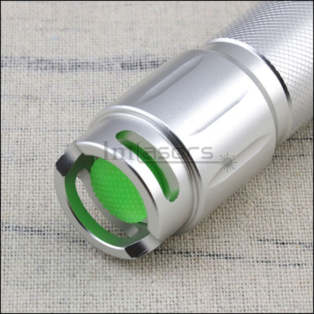 Adjustable Focus Blue Laser Pointer Visible Beam 450nm Light Charer & Batteries