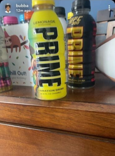 prime hydration limited edition Venice Beach lemonade
