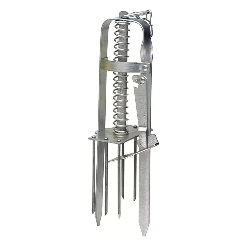 Plunger Style Mole Trap