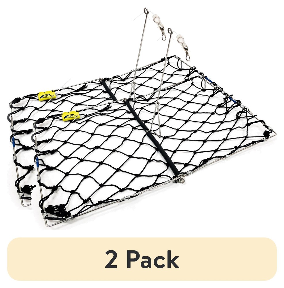 (2 pack)  Rectangular Castable Crab Trap