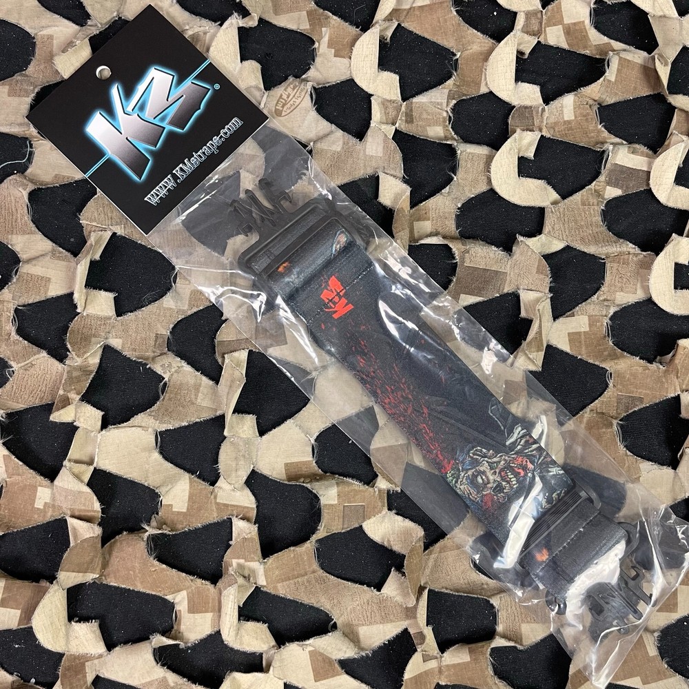 NEW KM Paintball Grill Goggle Strap - SE Kill Shot