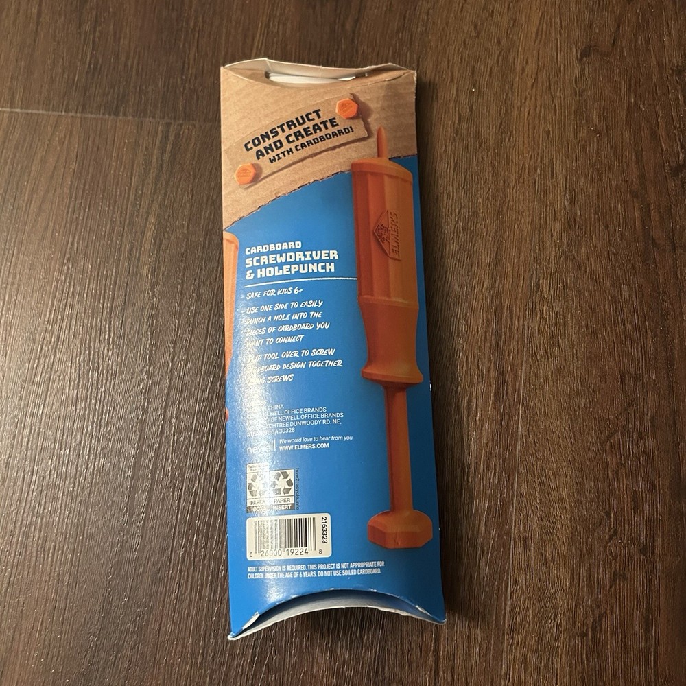 Elmer’s Build It Tools - Cardboard Screwdriver and Holepunch