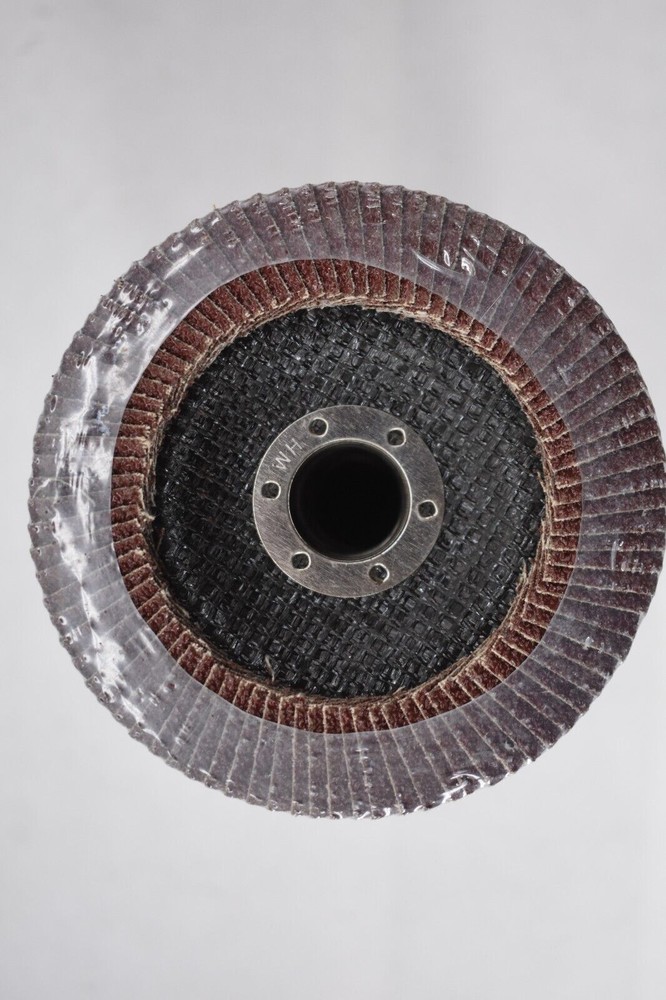 Fine Processing 40-Grit 4.5" Flap Discs Grinding Wheels Aluminum Oxide 50 Pack