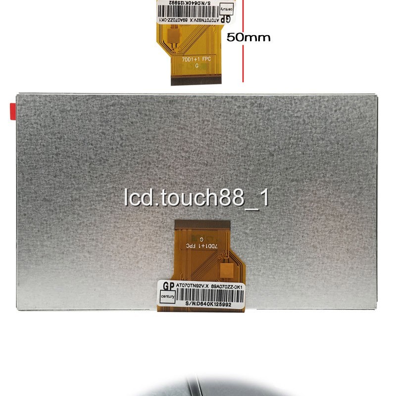 Original 3.5" LQ035Q7DH06 With Touch Digitizer LCD dispay screen Panel