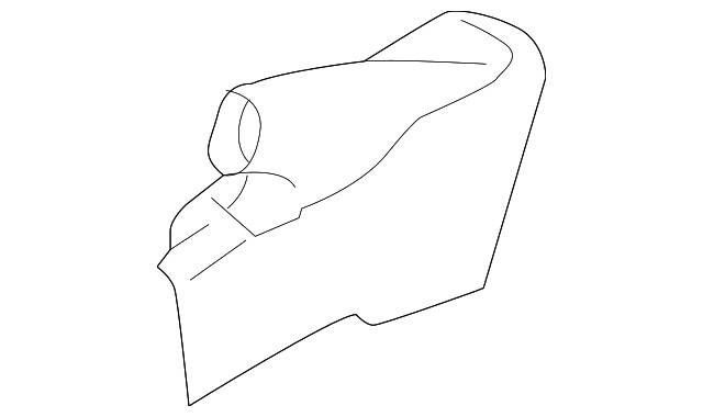 Genuine Subaru Boot Cover 92123CA310