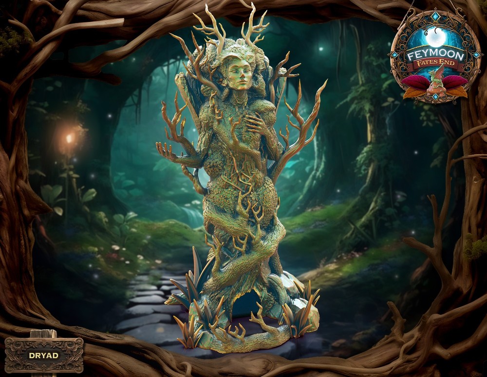 Fantasy Dice Tower- Dryad Dice Tower