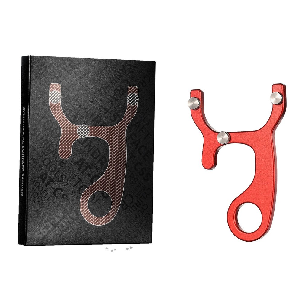 DSPIAE Stainless Curved Surface Sander Handheld Grinding Polishing Tools