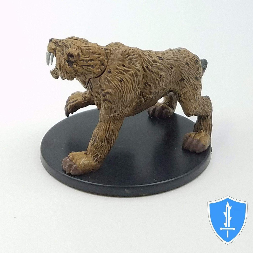 Smilodon (Sabertooth Tiger) - Kingmaker #30 Pathfinder Battles D&D Miniature