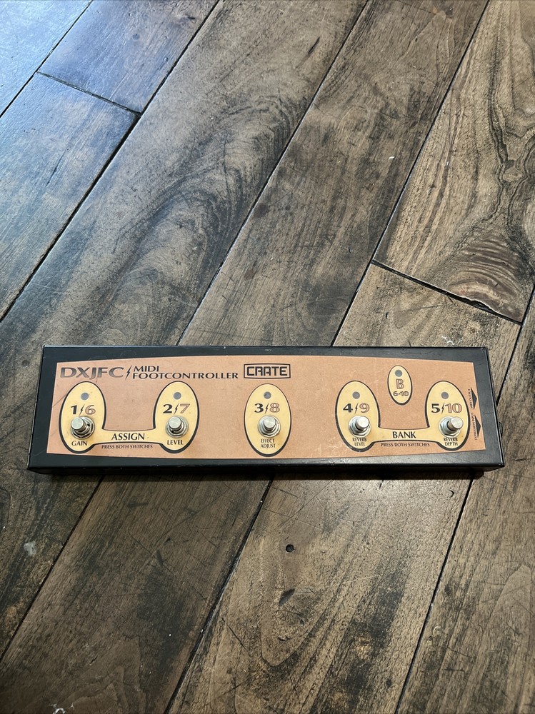 Pre-Owned Crate DXJFC Midi Foot Controller Pedal