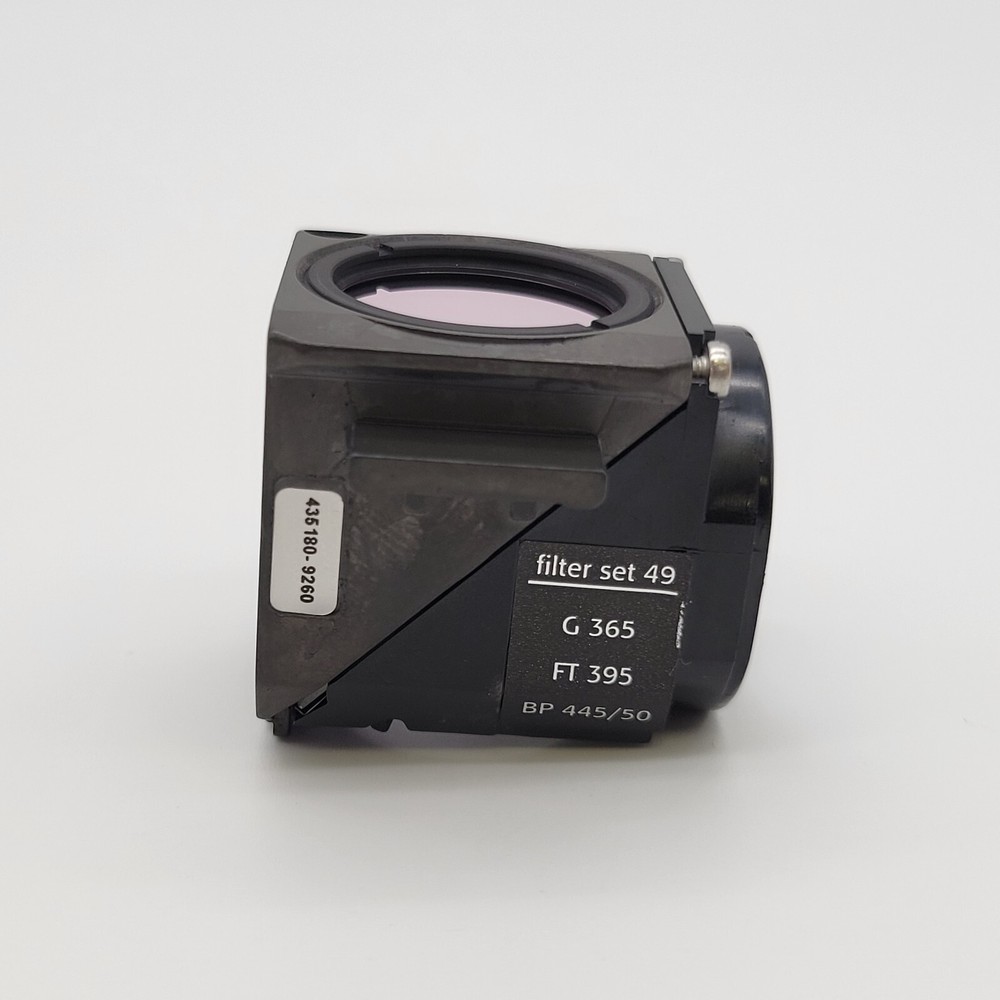 Zeiss Microscope Fluorescence Filter Cube Set 49 Reflector Module Z FL P&C