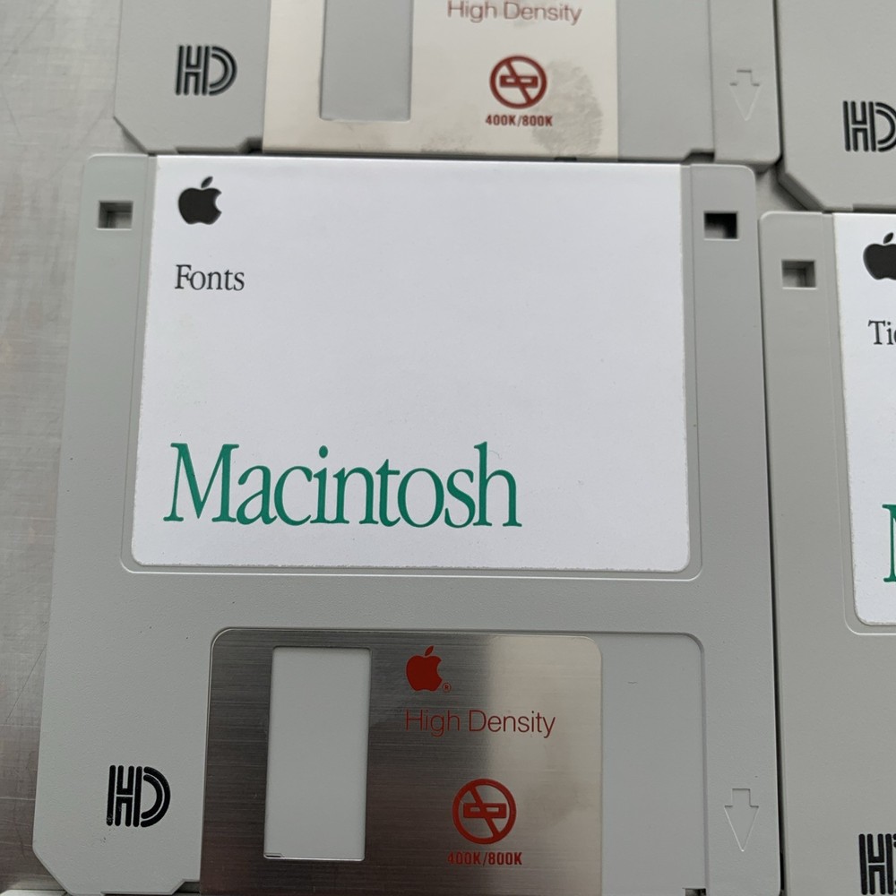 Apple Macintosh Software Floppy Disks