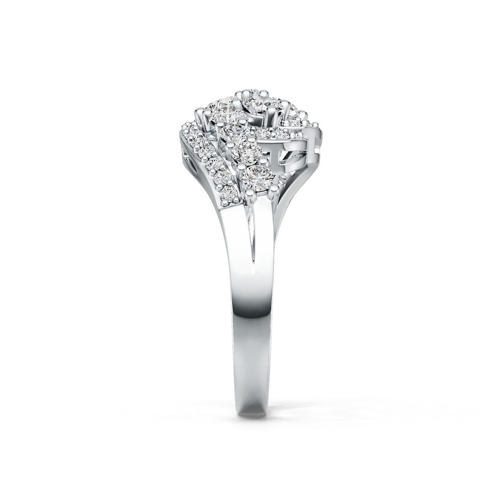 Sterling Silver Semi Mount Ring Setting Round RD 3.5mm
