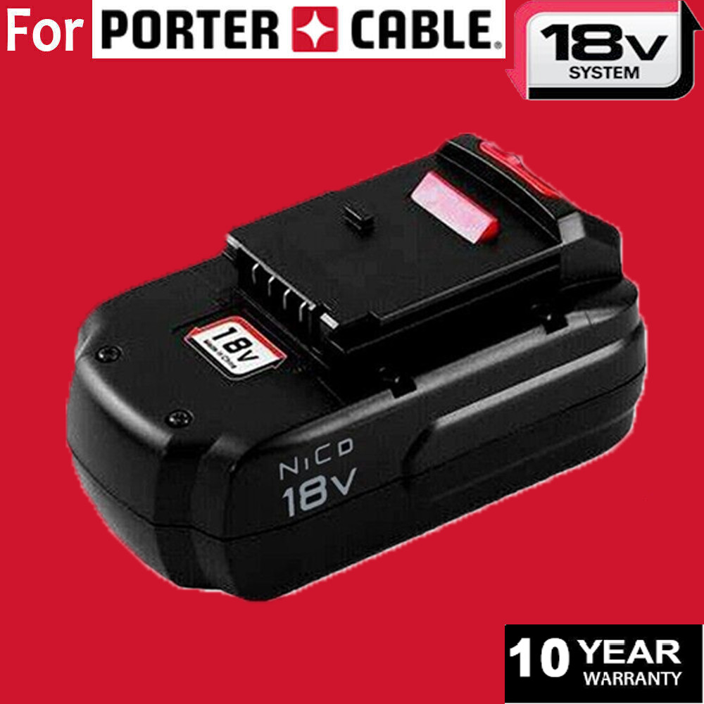 FOR Porter Cable PC18B 18 Volt 4800mAh NICD Replacement Battery Cordless Tools