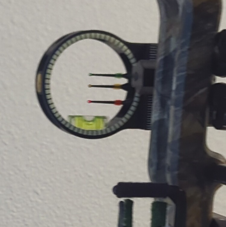Bear Archery Attitude Compound Bow with Apache Stabilizer Trophy Ridge Sight