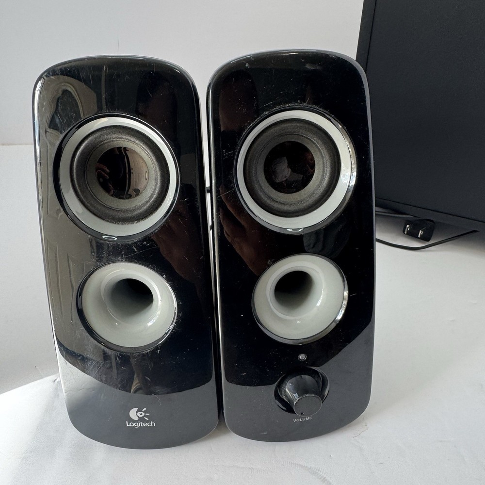 Logitech Z323 2.1 Speaker System with Subwoofer - Tested & Working