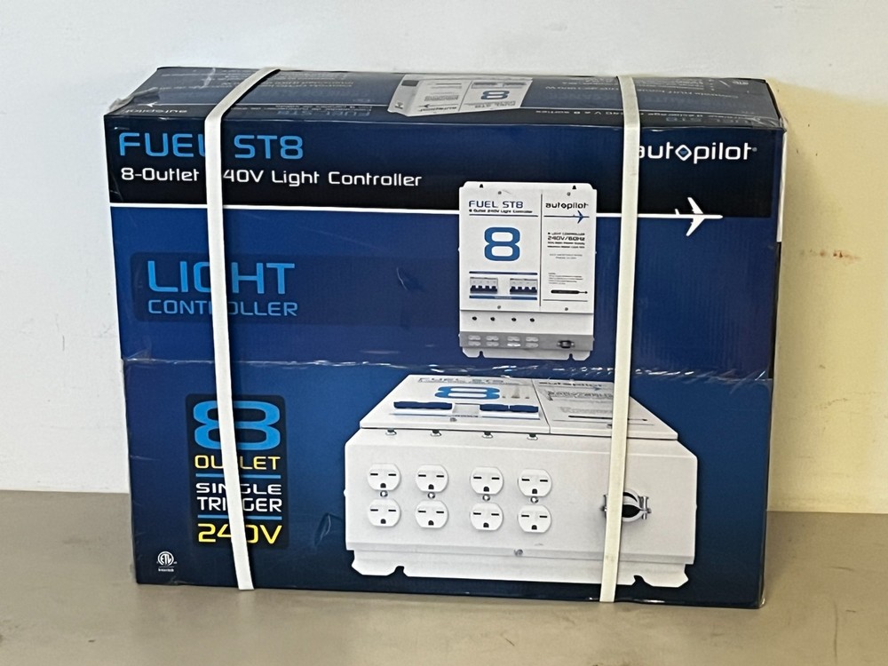 Autopilot FUEL ST8 Light Controller 8 Outlet 240V with Single Trigger