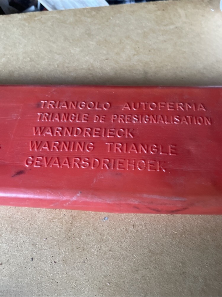 Bins RON WARNING TRIANGLE