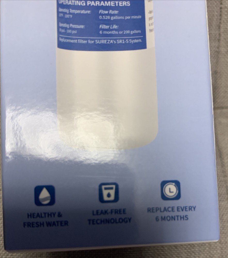 Refrigerator Water Filter Replacement New Factory Sealed, Ships from USA 🇺🇸