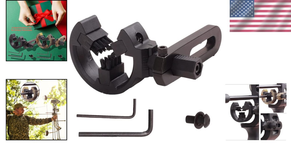 Capture-Style Archery Arrow Rest for Compound & Recurve Bows - Precision & St...
