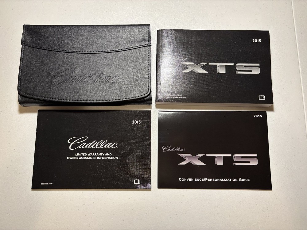 2015 Cadillac XTS Owner's Manual OEM Set