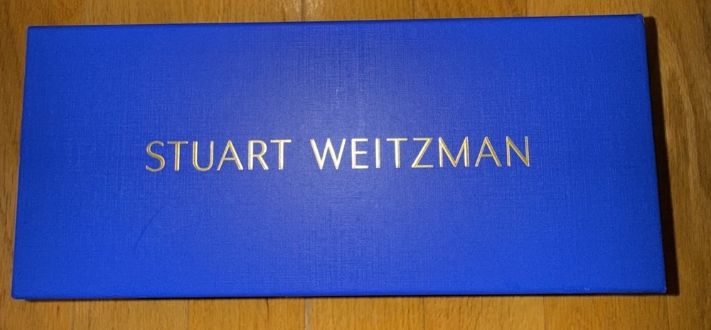 AUTHENTIC EMPTY STUART WEITZMAN Shoe Box 10.5” x  5” x 4.5”