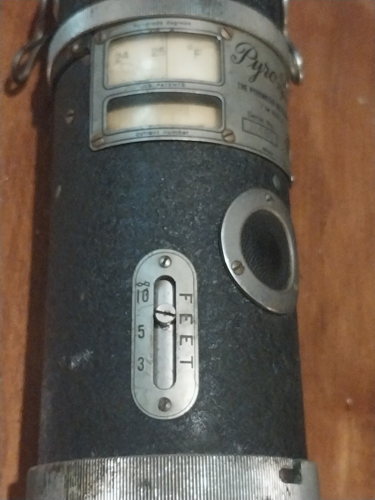 PYRO Optical Pyrometer Instrument Co New York Temperature Sensor 60.5