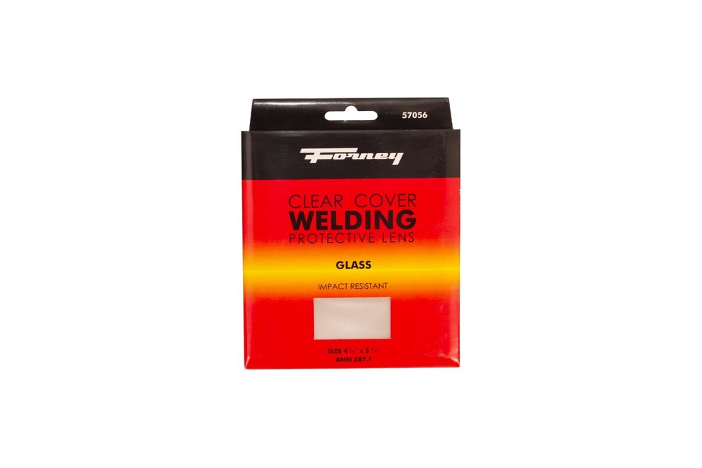 FORNEY Clear Welding Filter Safety Lens Replacement Eye Protector, Glass