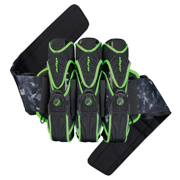 Dye Assault Pack PRO Harness 3+4 Dyecam Black/Lime