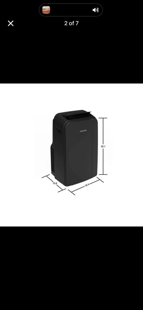 Toshiba Mobile Air Conditioner Remote Control