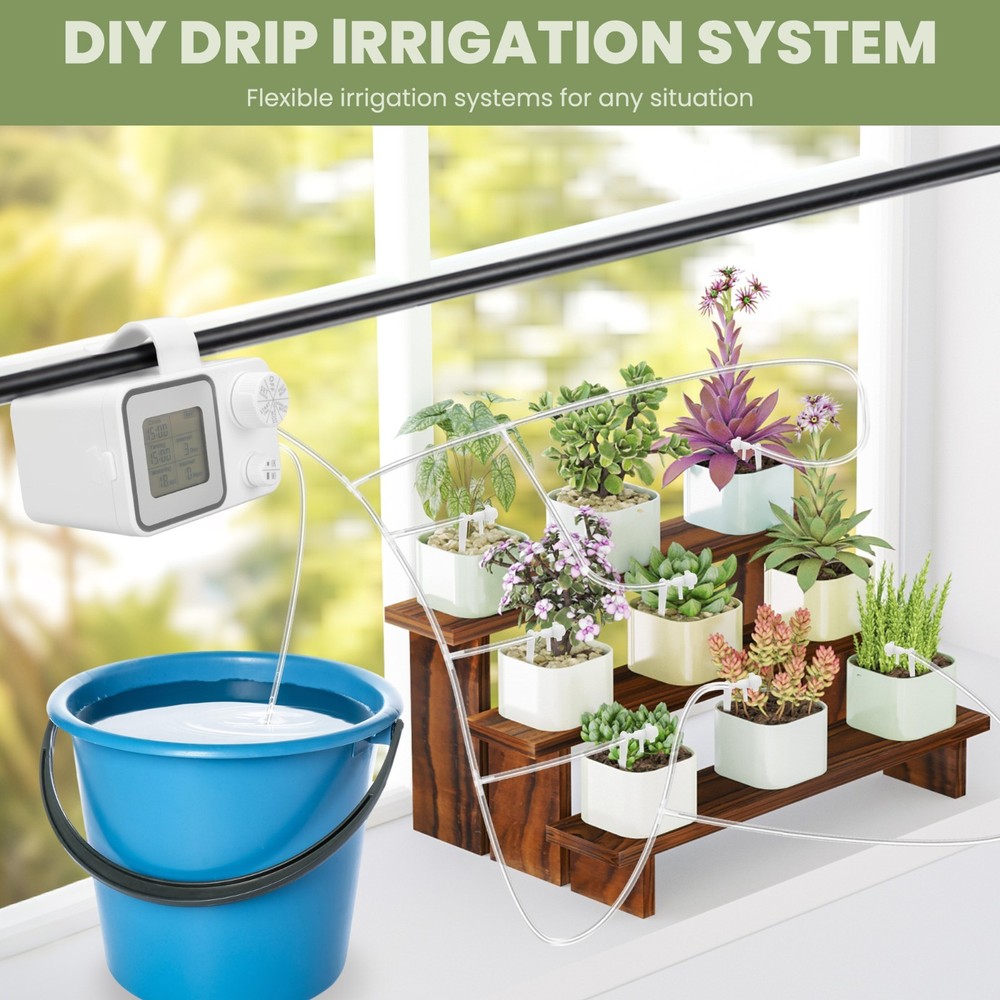 auto drip irrigation watering system dripper kits
