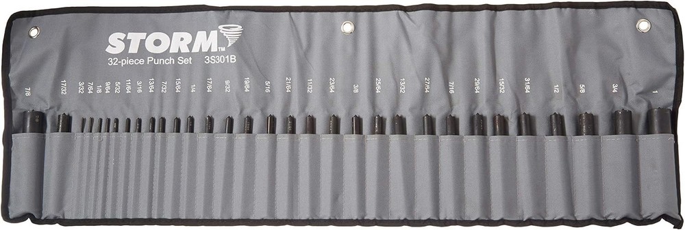 Manual Transfer Punch Set, 32 Pieces