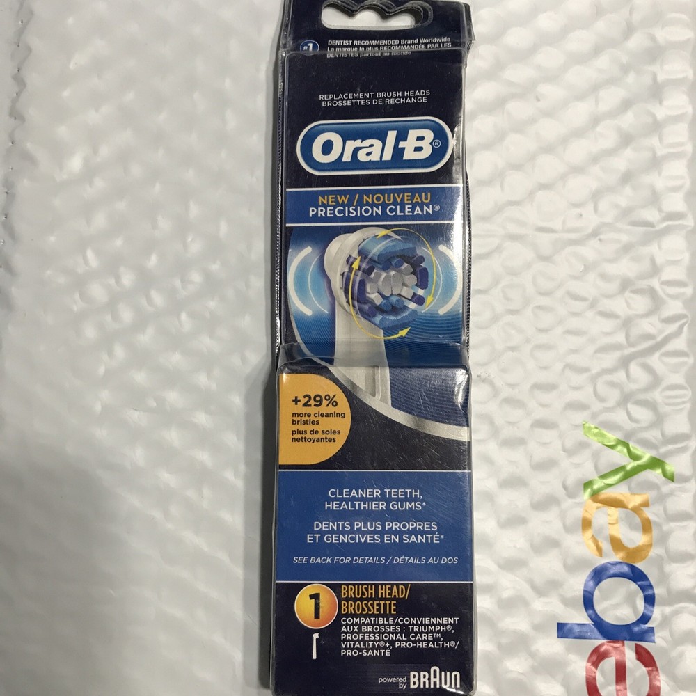 ORAL-B Precision Clean 1 Brush Head Replacement sealed NIP