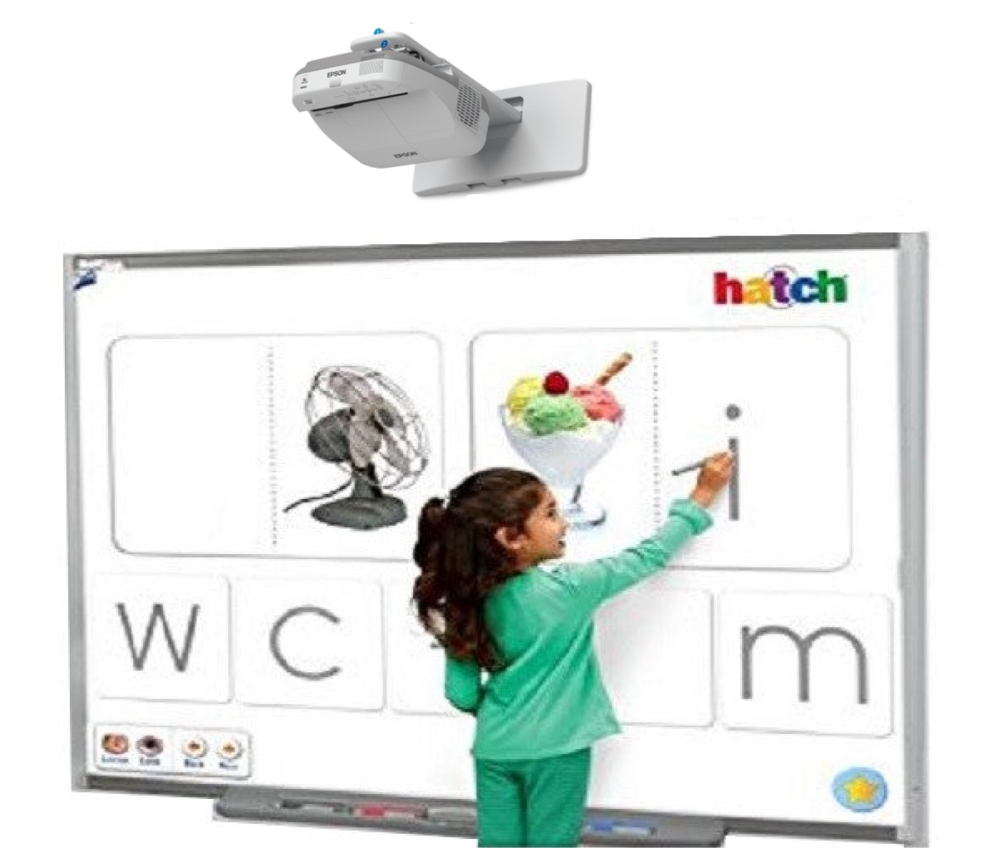 SMART Board SB680 87" Interactive Whiteboard System for Classroom